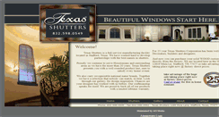 Desktop Screenshot of beautifulshutters.com
